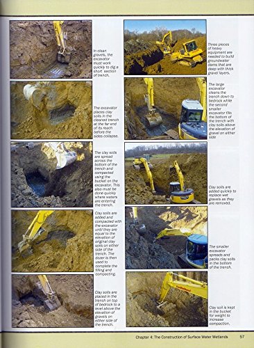 Wetland Restoration and Construction Book Tom Biebighauser bulldozers