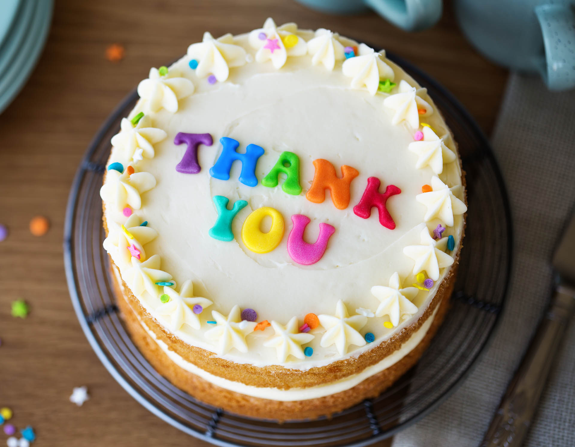 thank you cake